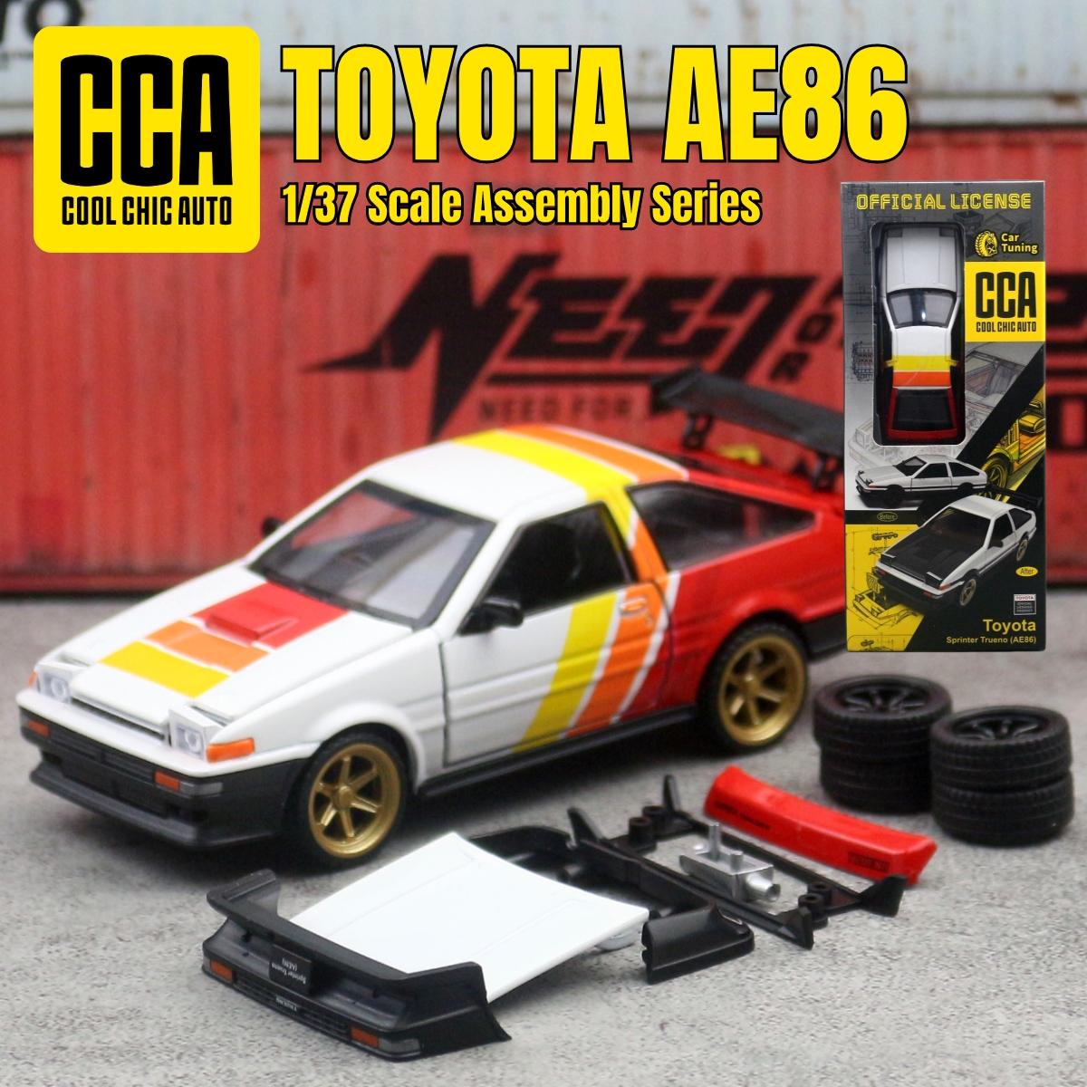 1/37 TOYOTA AE86 Sprinter Trueno Racing Toy Car CCA Assembly Model Kit Diecast Miniature Free Wheels Collection Gift For Boys белый
1/37 TOYOTA AE86 Sprinter Trueno Racing Toy Car CCA Assembly Model Kit Diecast Miniature Free Wheels Collection Gift For Boys белый