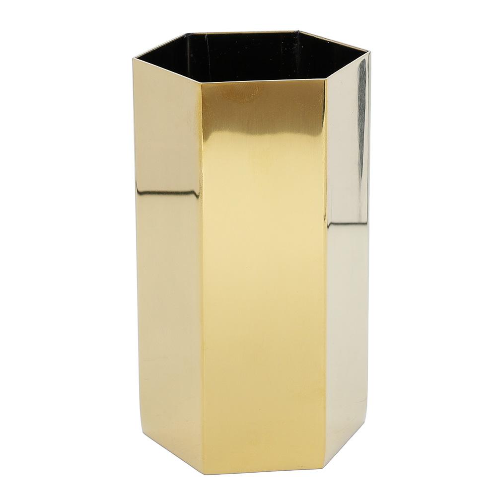 SiX sided Multifunction Pen Holder Stainless Steel Flower Vase Desktop Brush Container
SiX sided Multifunction Pen Holder Stainless Steel Flower Vase Desktop Brush Container