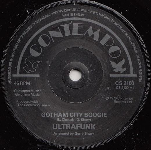 7-дюймовая пластинка ULTRAFUNK - Gotham City Boogie / Indigo Country CS2100 Contempo 1976 UK Soul/Funk б/у
7-дюймовая пластинка ULTRAFUNK - Gotham City Boogie / Indigo Country CS2100 Contempo 1976 UK Soul/Funk б/у