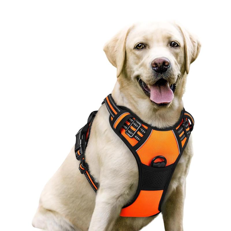 Dog Harness No Pull with 2 Leash Clips, Adjustable Soft Padded, Reflective Oxford No Choke Pet Vest with Easy Control Handle S
Dog Harness No Pull with 2 Leash Clips, Adjustable Soft Padded, Reflective Oxford No Choke Pet Vest with Easy Control Handle S