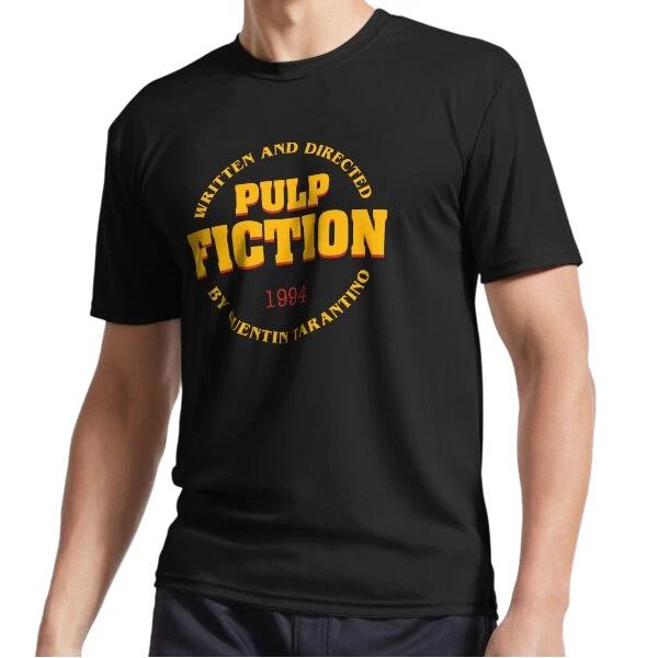 New Pulp Fiction Title Active Logo T-Shirt Funny Size S to 5XL 2XL
New Pulp Fiction Title Active Logo T-Shirt Funny Size S to 5XL 2XL