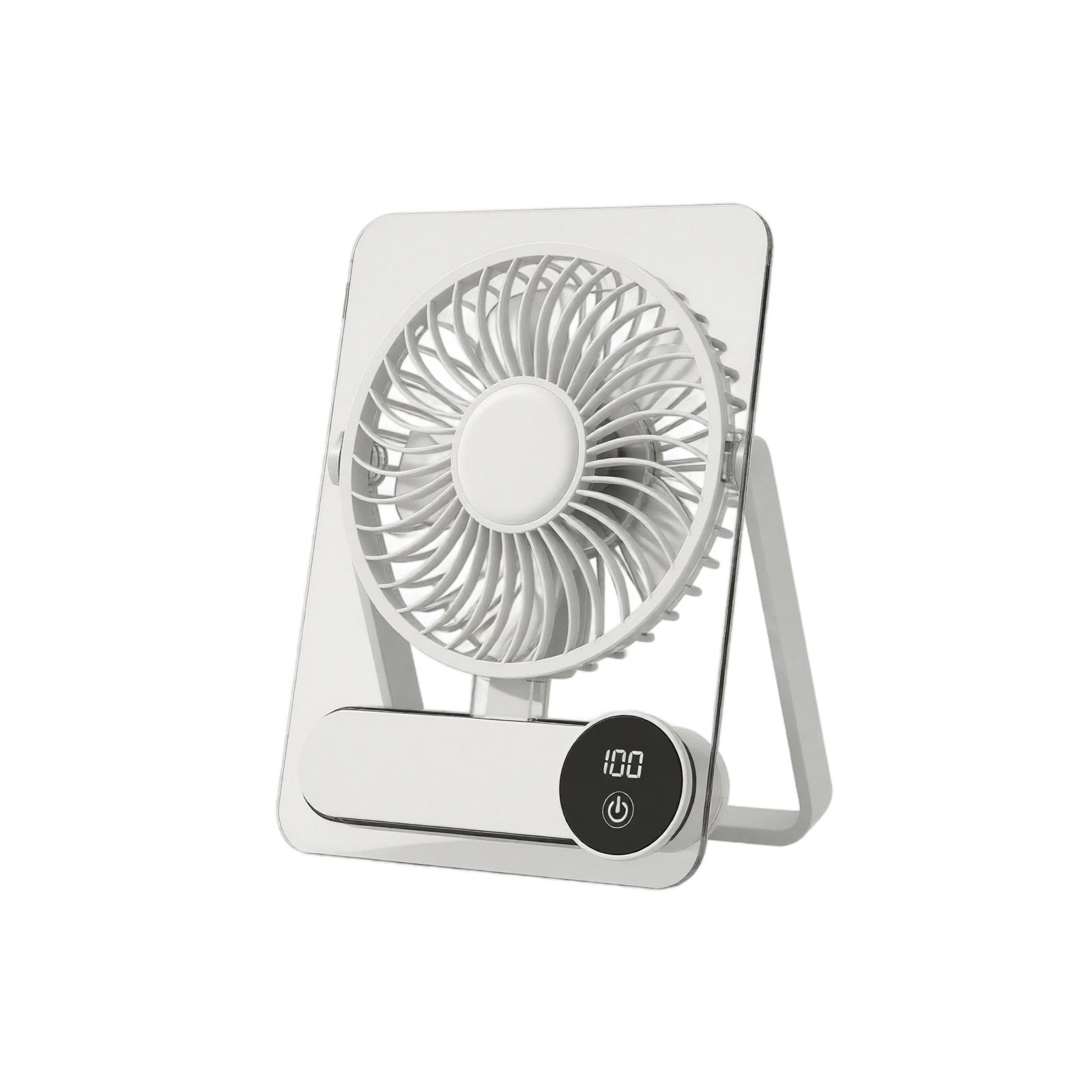 Portable Desktop USB Fan with Adjustable Angle and Digital Display Compact Mini Cooling Fan for Home Office Travel Use ONE SIZE белый
Portable Desktop USB Fan with Adjustable Angle and Digital Display Compact Mini Cooling Fan for Home Office Travel Use ONE SIZE белый