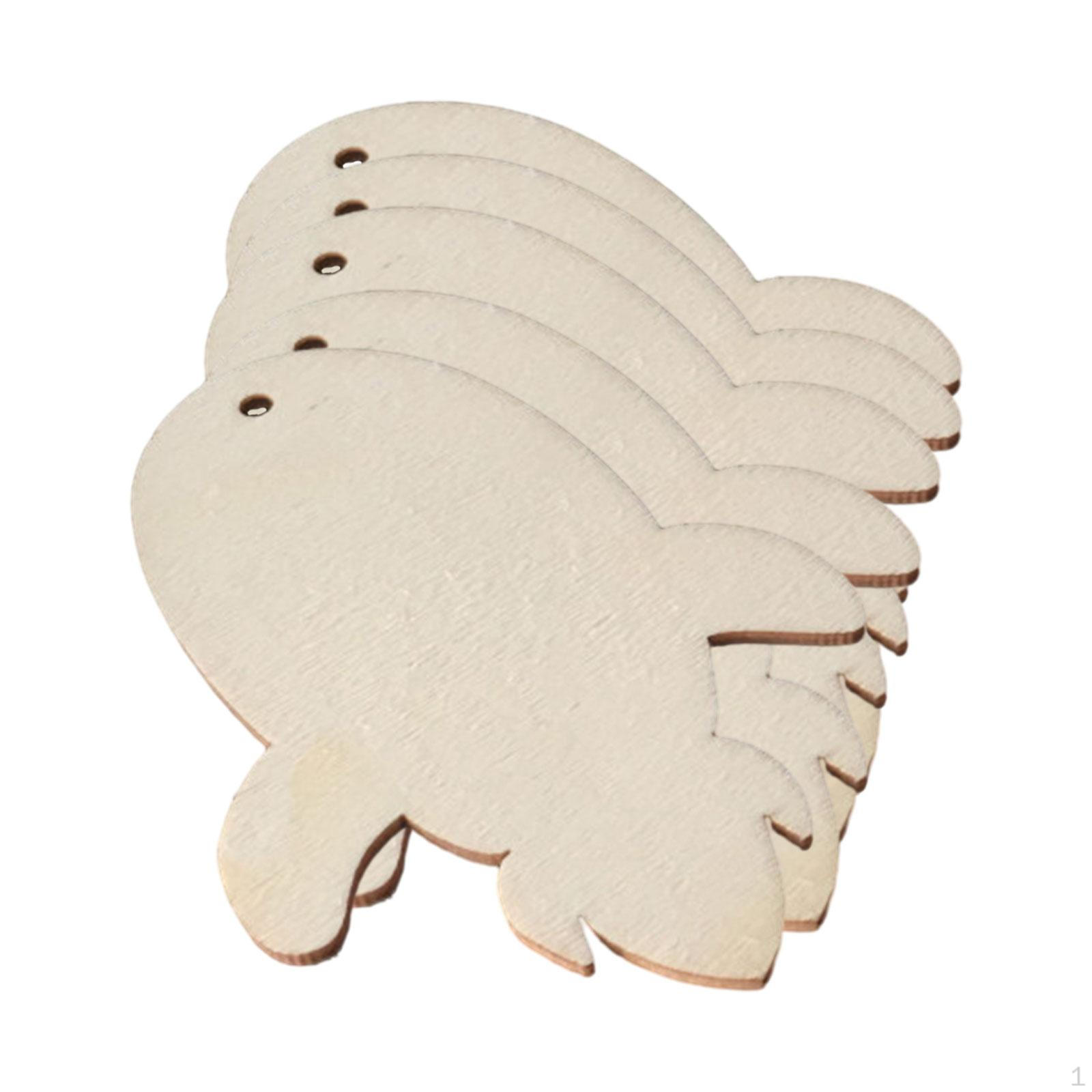 5 Unfinished Blank Wood Pieces, Slices, Bulk Cutouts for DIY Craft Projects Fish
5 Unfinished Blank Wood Pieces, Slices, Bulk Cutouts for DIY Craft Projects Fish