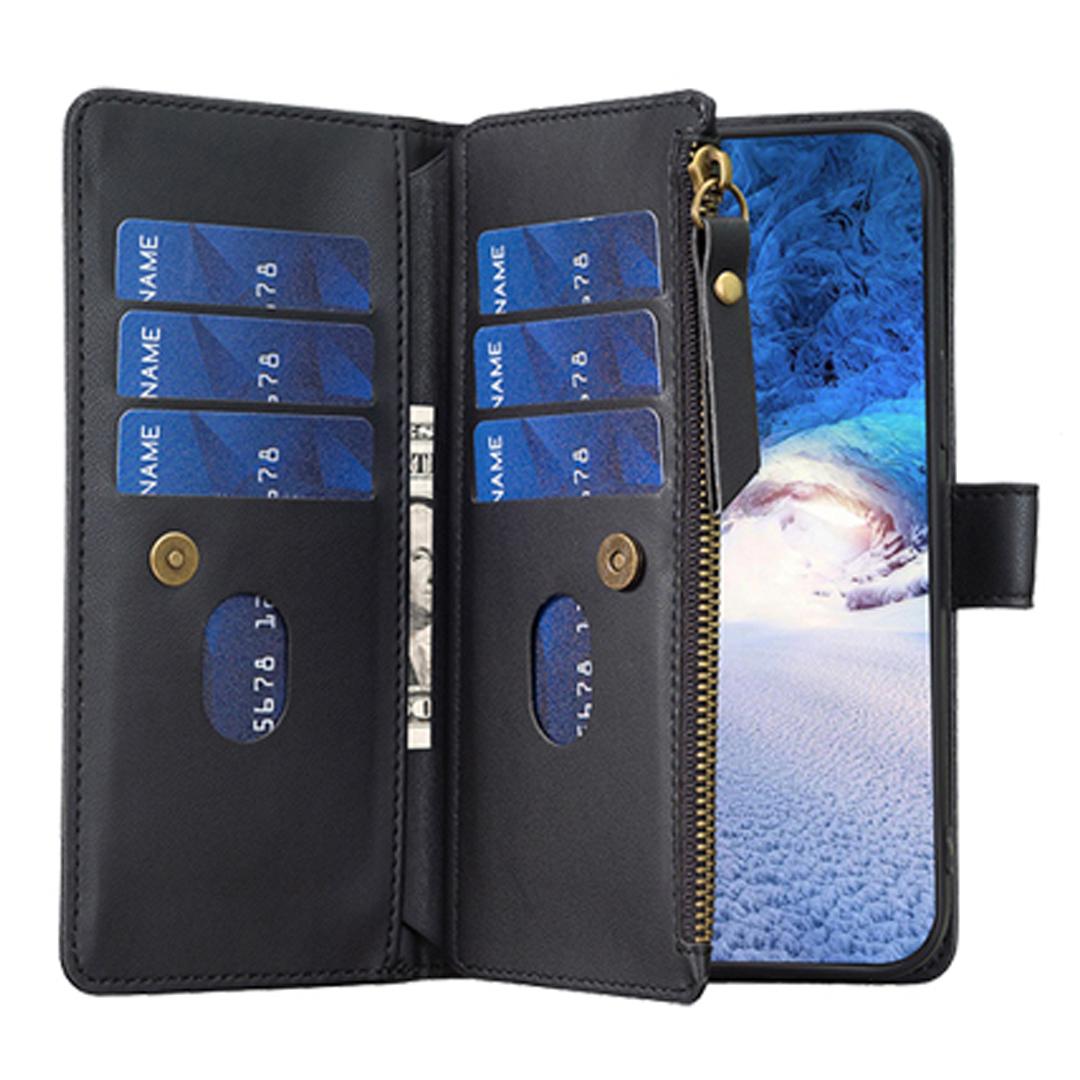 BF Style-19 Zipper Pocket Phone Case for iPhone 11,PU Leather Stand Wallet Phone Cover Black
BF Style-19 Zipper Pocket Phone Case for iPhone 11,PU Leather Stand Wallet Phone Cover Black