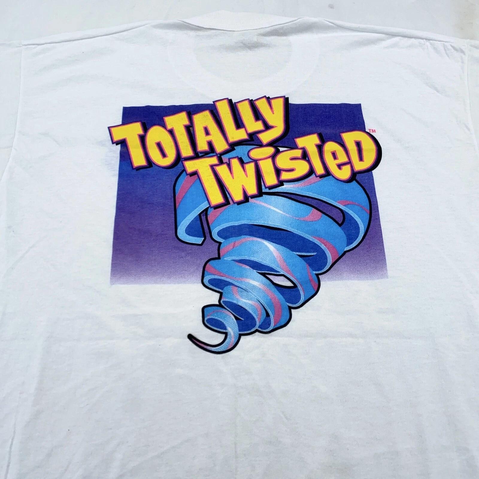 vintage 90s TAPE TWISTERS CHEWING GUM TOTALLY TWISTED T-Shirt L/XL snack candy L
vintage 90s TAPE TWISTERS CHEWING GUM TOTALLY TWISTED T-Shirt L/XL snack candy L