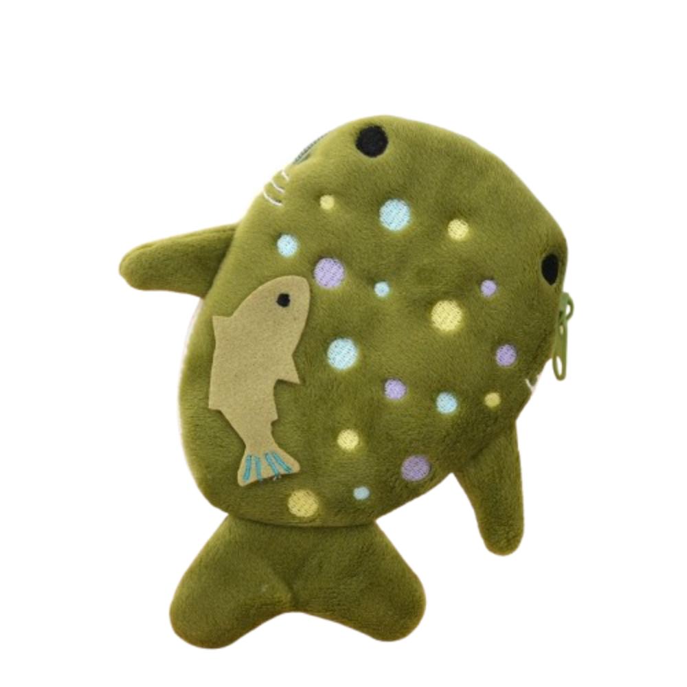 Animal Whale Shark Coin Purse Cartoon Shark Plush Coin Bag Earphone Birthday Gift зелений
Animal Whale Shark Coin Purse Cartoon Shark Plush Coin Bag Earphone Birthday Gift зелений