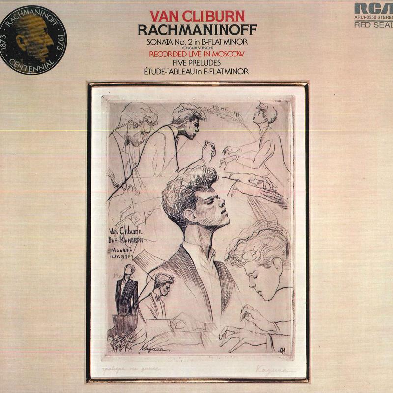 LP Record VAN CLIBURN - Rachmaninoff Sonata No.2 In B-flat ARL10352 RCA 1973 US Classical Used
LP Record VAN CLIBURN - Rachmaninoff Sonata No.2 In B-flat ARL10352 RCA 1973 US Classical Used