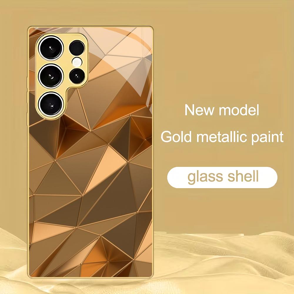 Irregular pattern electroplated glass phone case suitable for Samsung Galaxy S26 S25 S24 S22 S21 S20 FE/Ultra/Plus5G anti drop GalaxyS24FE
Irregular pattern electroplated glass phone case suitable for Samsung Galaxy S26 S25 S24 S22 S21 S20 FE/Ultra/Plus5G anti drop GalaxyS24FE