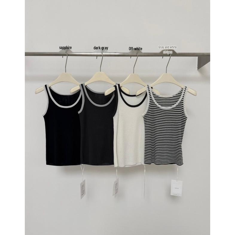 ZHIJIAN Women s Thirteen Line Striped U-Neck Vest - Spring/Summer Casual Commute Wear Royal Blue
ZHIJIAN Women s Thirteen Line Striped U-Neck Vest - Spring/Summer Casual Commute Wear Royal Blue
