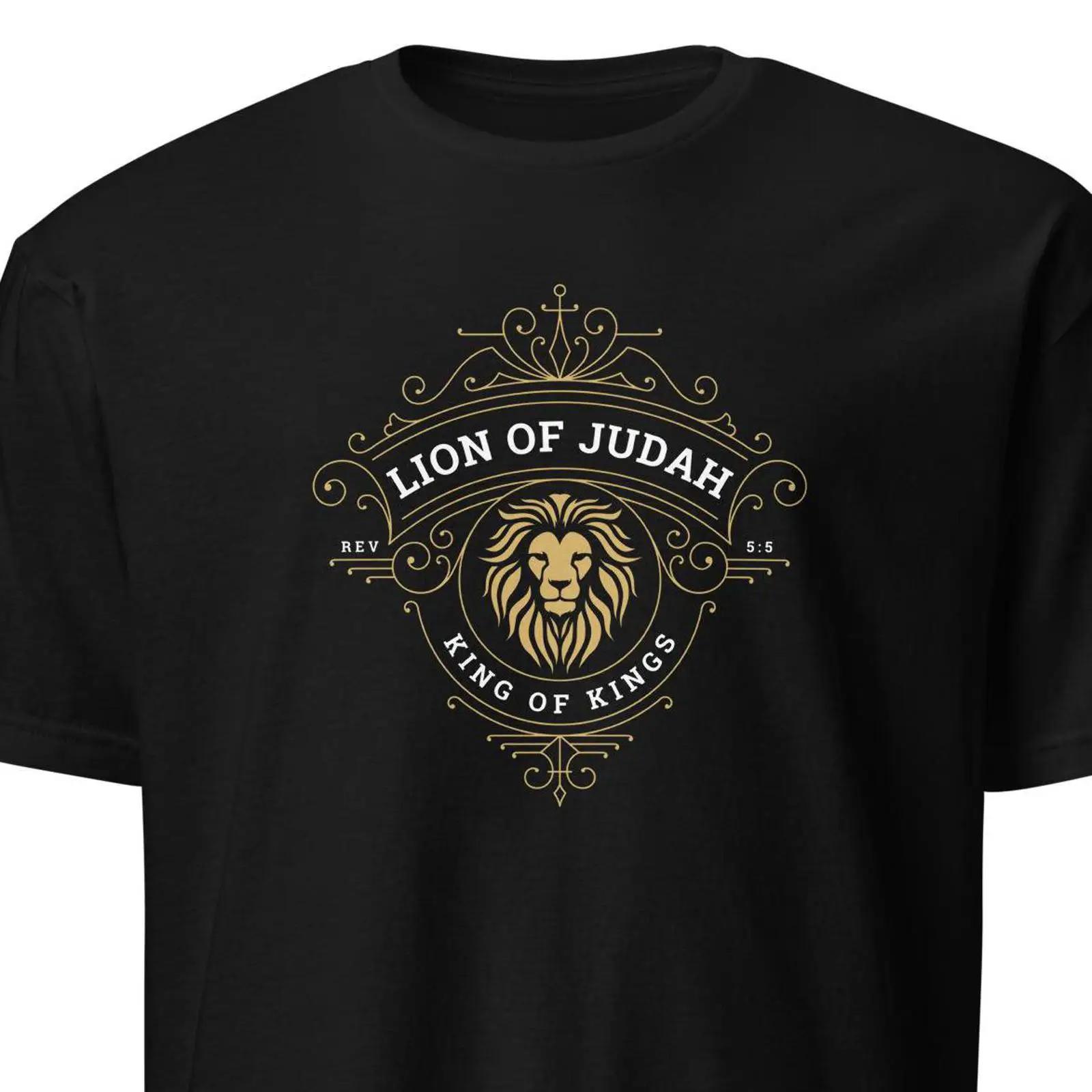 Lion of Judah T Shirt Revelation 5 King Kings vintage Washed Versatile streetwear Unisex Slightly Soft homme fashion 5XL різнокольоровий
Lion of Judah T Shirt Revelation 5 King Kings vintage Washed Versatile streetwear Unisex Slightly Soft homme fashion 5XL різнокольоровий