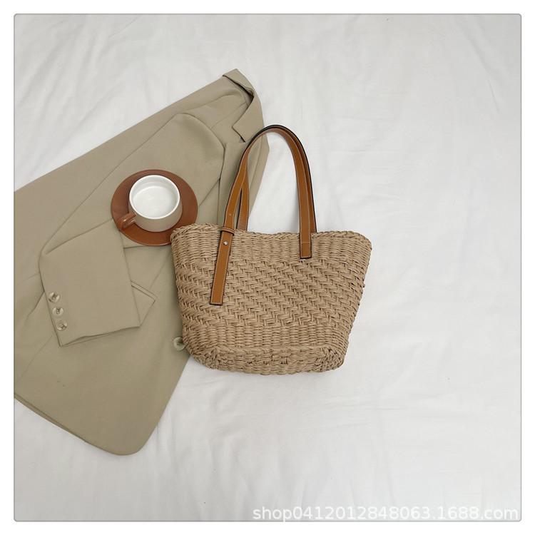 Summer popular straw woven bag women s 2025 new large-capacity foreign gas tote bag seaside vacation woven beach bag хаки
Summer popular straw woven bag women s 2025 new large-capacity foreign gas tote bag seaside vacation woven beach bag хаки