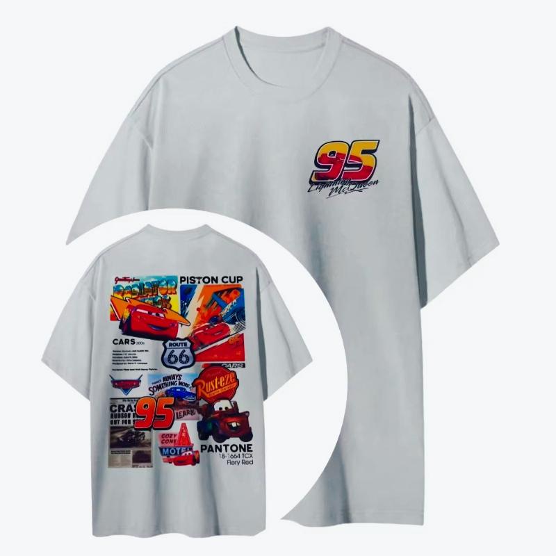 Crazy Racing CarsLightning McQueen Unisex Women Summer New Fashion Cotton Breathable Unisex Round Neck Anime Tshirt 4XL
Crazy Racing CarsLightning McQueen Unisex Women Summer New Fashion Cotton Breathable Unisex Round Neck Anime Tshirt 4XL