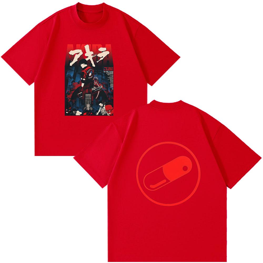 Anime Akira T Shirts 90s Japanese Unisexga Science Movie Shotaro Kaneda T-shirt Unisex Women Clothing Summer Fashion Oversized Tshirts S
Anime Akira T Shirts 90s Japanese Unisexga Science Movie Shotaro Kaneda T-shirt Unisex Women Clothing Summer Fashion Oversized Tshirts S