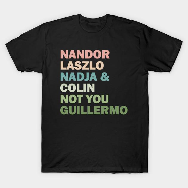 Men Black Print T-shirt Nandor Laszlo Nadja And Colin Not You Guillermo - Retrocolor No-Cut Transfer Paper Print Cotton Tshirt L чорний
Men Black Print T-shirt Nandor Laszlo Nadja And Colin Not You Guillermo - Retrocolor No-Cut Transfer Paper Print Cotton Tshirt L чорний