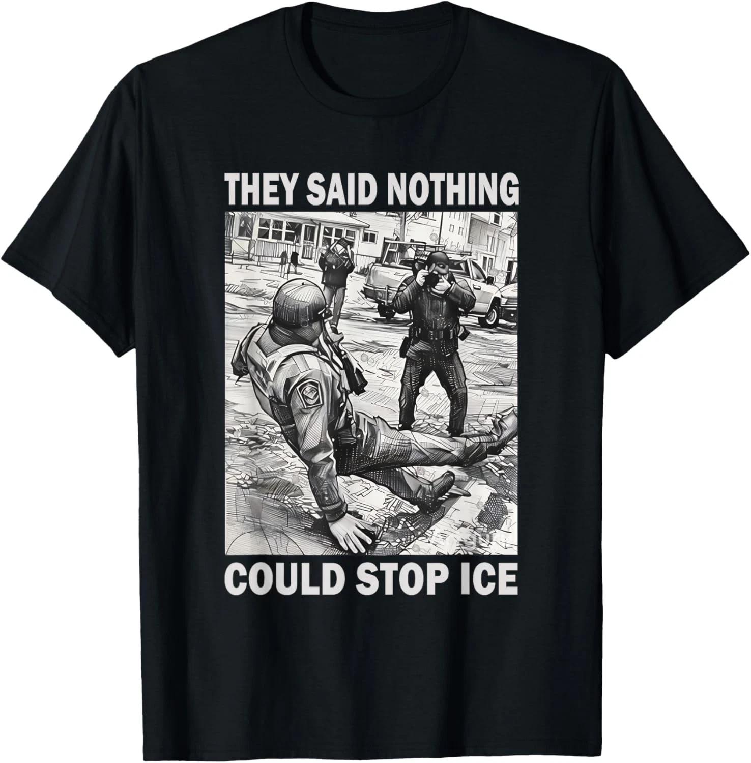 Funny Design Shirt ICE Slipping on ICE Funny t-Shirt Funny Gift Unisex T-Shirt L
Funny Design Shirt ICE Slipping on ICE Funny t-Shirt Funny Gift Unisex T-Shirt L