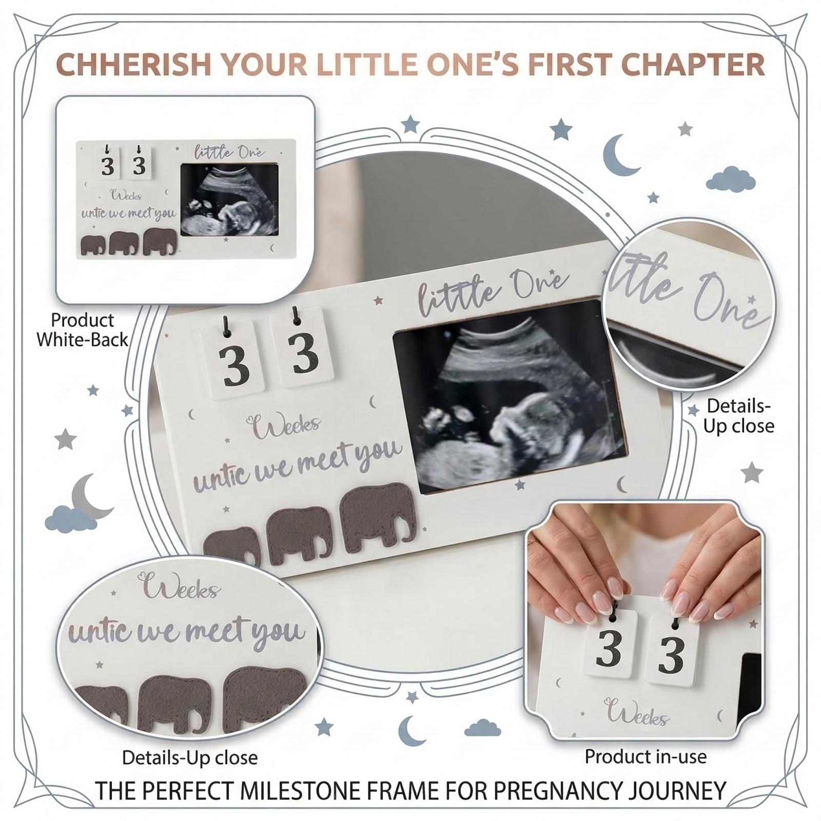 Scan Photo Frame, Pregnancy Announcement Gift, Baby Ultrasound Photo Frame, Countdown Weeks, Pregnancy Gift For Expectant . One Size
Scan Photo Frame, Pregnancy Announcement Gift, Baby Ultrasound Photo Frame, Countdown Weeks, Pregnancy Gift For Expectant . One Size