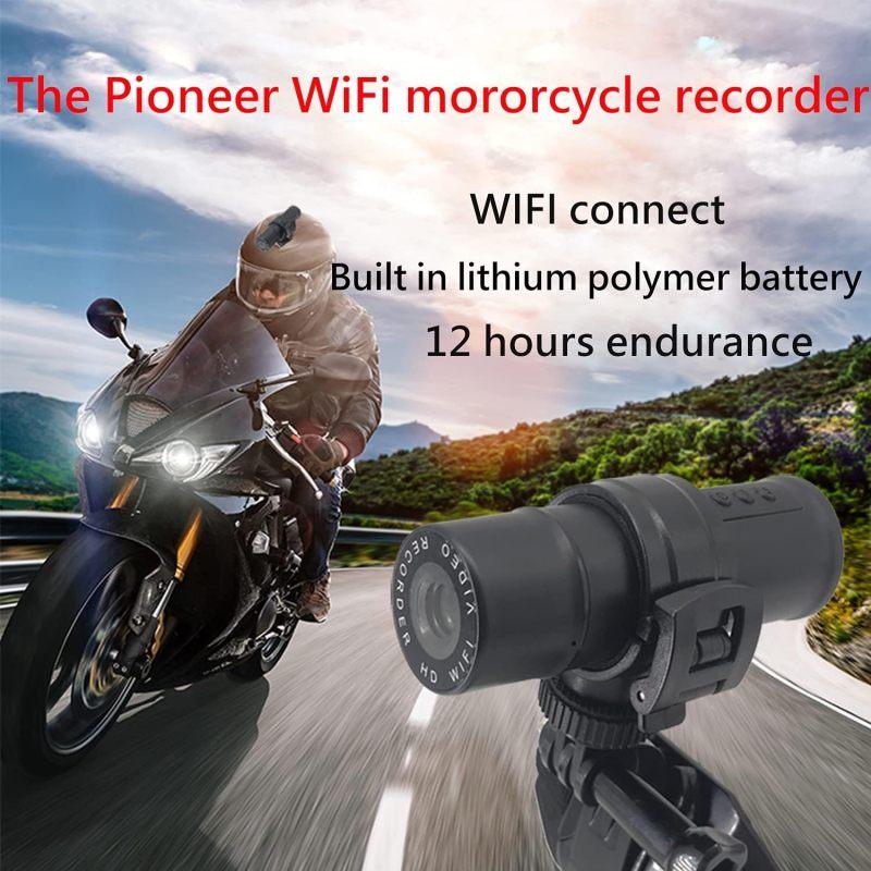 Высокое разрешение 1080P WiFi мотоциклетный видеорегистратор беспроводной вождения видеорегистратор крепление на руль шлема
Высокое разрешение 1080P WiFi мотоциклетный видеорегистратор беспроводной вождения видеорегистратор крепление на руль шлема