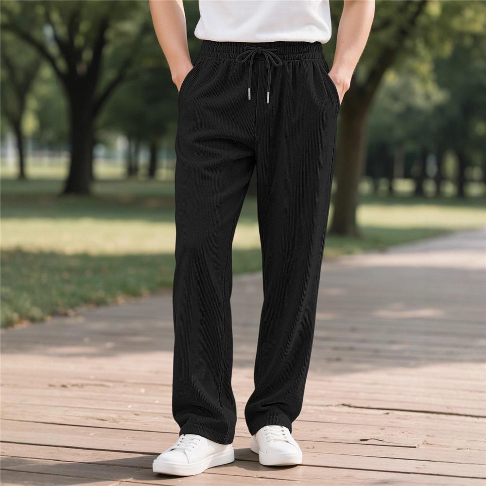 European And American High Street Casual Solid Color Corduroy Pants Men s American Sports Casual Trousers L чёрный
European And American High Street Casual Solid Color Corduroy Pants Men s American Sports Casual Trousers L чёрный