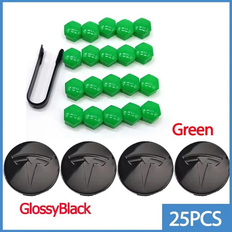 Glossy Black 25pcs 29pcs Car Wheel Center Hub Caps Valve Cap Tire Lug Nut Covers for Tesla Model 3 Y S X Refitting Accessories
Glossy Black 25pcs 29pcs Car Wheel Center Hub Caps Valve Cap Tire Lug Nut Covers for Tesla Model 3 Y S X Refitting Accessories