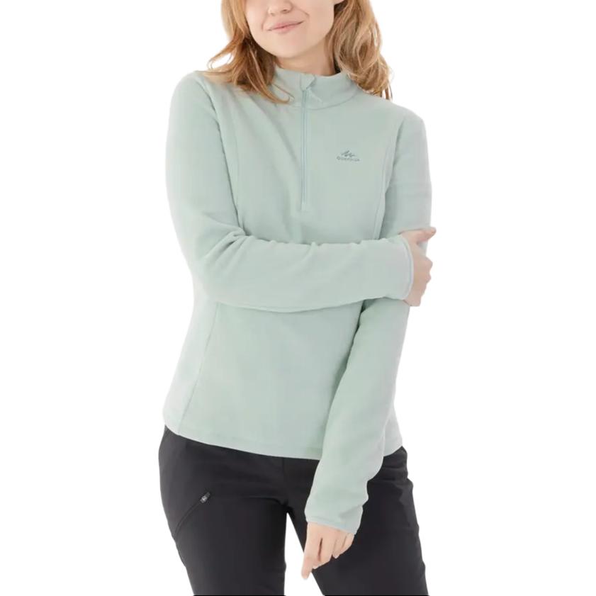 DECATHLON QUECHUA MH100 Флисовая куртка для горного треккинга, теплая, дышащая, женская, зеленая/светло-нефритовая S
DECATHLON QUECHUA MH100 Флисовая куртка для горного треккинга, теплая, дышащая, женская, зеленая/светло-нефритовая S