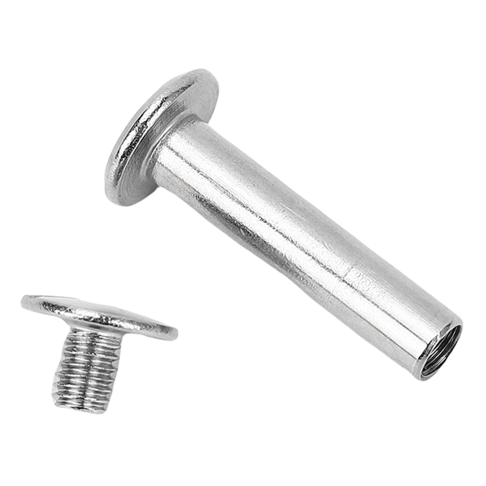 50 Set Flat Round Head Rivet M3.5 4.5x20x9mm Stainless Steel Binding Post Screws Set for Leatherwork Crafts
50 Set Flat Round Head Rivet M3.5 4.5x20x9mm Stainless Steel Binding Post Screws Set for Leatherwork Crafts