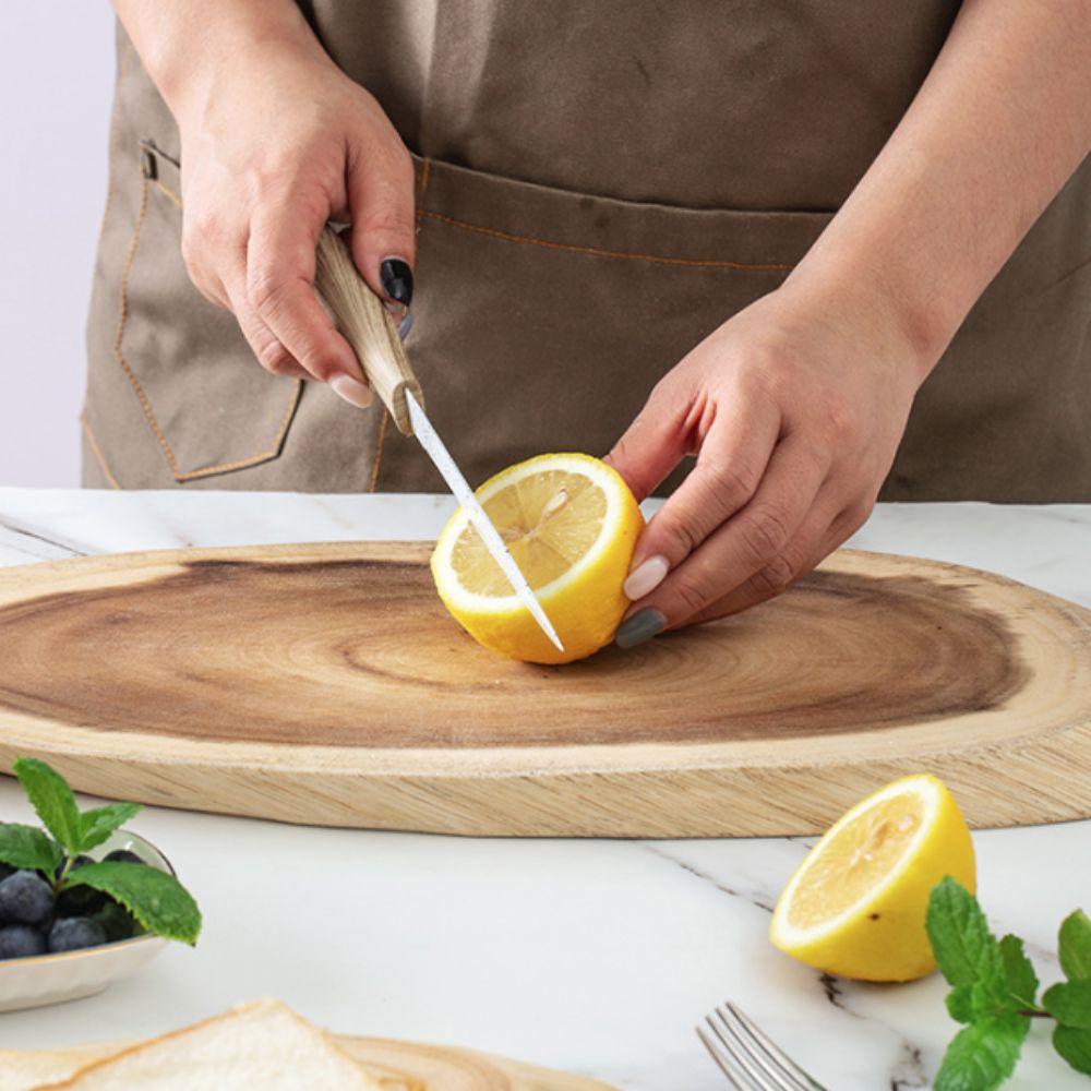 Natural Acacia Wood Cutting Board Irregular Shape Charcuterie Serving Tray Chopping Board Snack S-Round
Natural Acacia Wood Cutting Board Irregular Shape Charcuterie Serving Tray Chopping Board Snack S-Round
