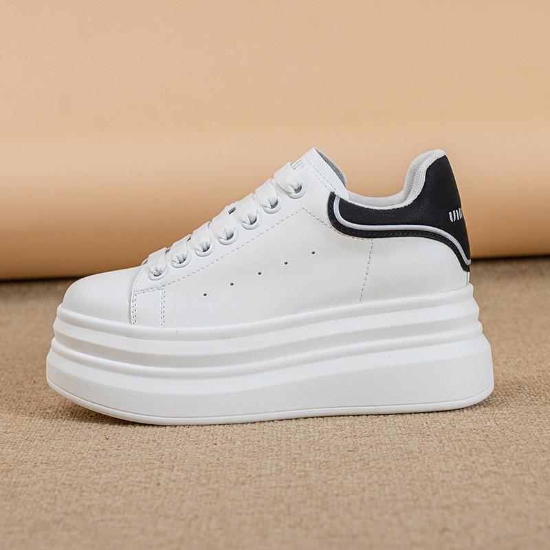 2025 early spring new little white shoes platform heightening muffin shoes popular versatile comfortable lace-up casual board shoes women 39 чёрный
2025 early spring new little white shoes platform heightening muffin shoes popular versatile comfortable lace-up casual board shoes women 39 чёрный