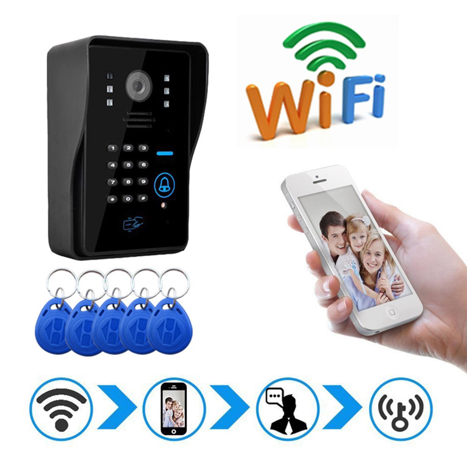 WF1002 1080P WiFi/IP Wireless Doorbell with Password and Card Unlock,Visual Intercom,EU Plug (CE,ROHS) A
WF1002 1080P WiFi/IP Wireless Doorbell with Password and Card Unlock,Visual Intercom,EU Plug (CE,ROHS) A