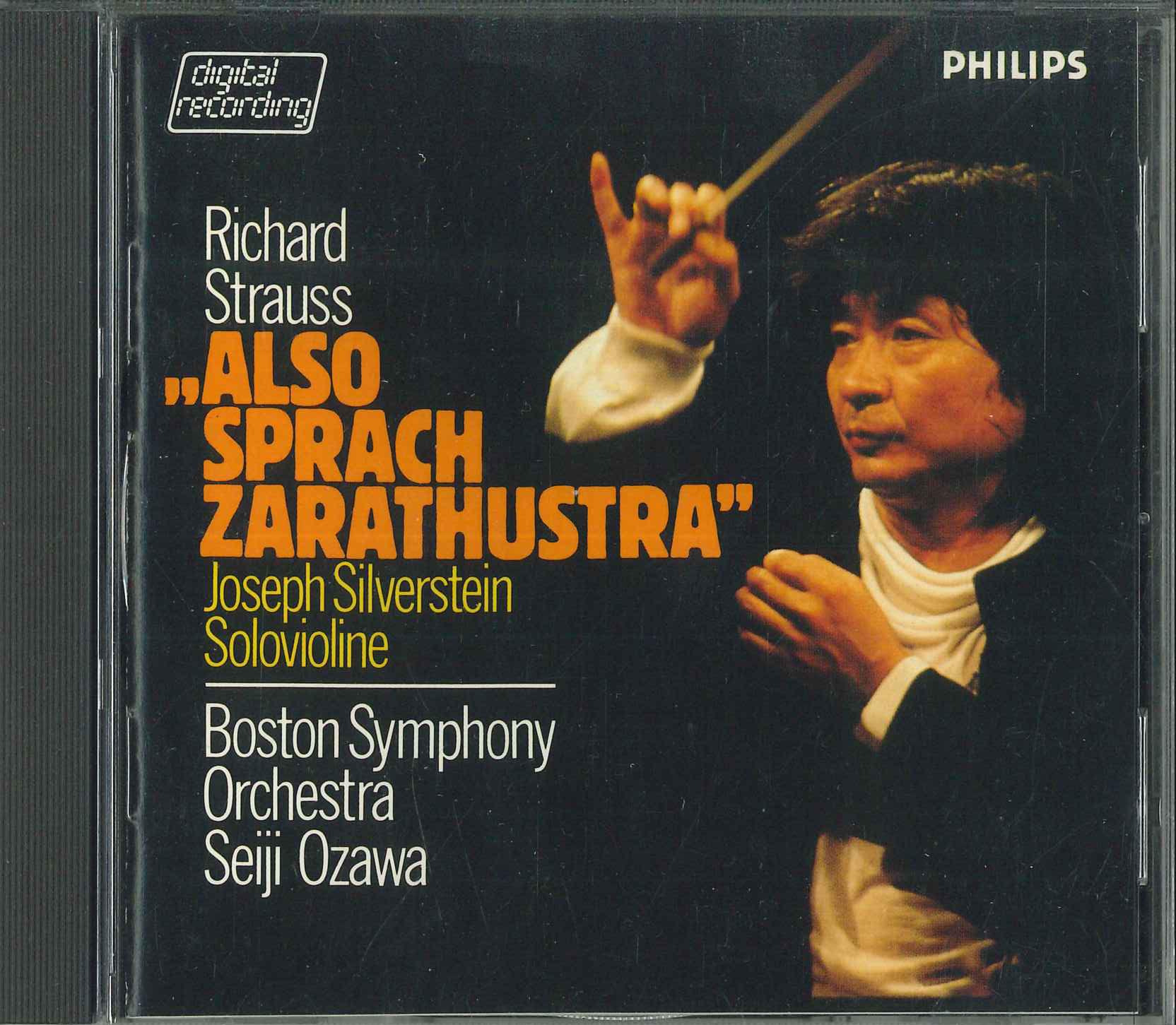 CD SEIJI OZAWA BOSTON SYMPHONY ORCHES R Strauss Also Sprach Zarathustra 4000722 PHILIPS 1983 Germany Classical Used
CD SEIJI OZAWA BOSTON SYMPHONY ORCHES R Strauss Also Sprach Zarathustra 4000722 PHILIPS 1983 Germany Classical Used