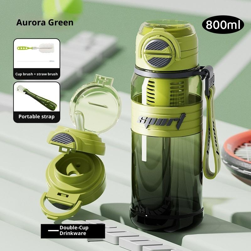 Спортивная бутылка для воды большой вместимости, пластиковая чашка с соломинкой, пластиковая чашка для сопровождения на открытом воздухе 800ml
Спортивная бутылка для воды большой вместимости, пластиковая чашка с соломинкой, пластиковая чашка для сопровождения на открытом воздухе 800ml