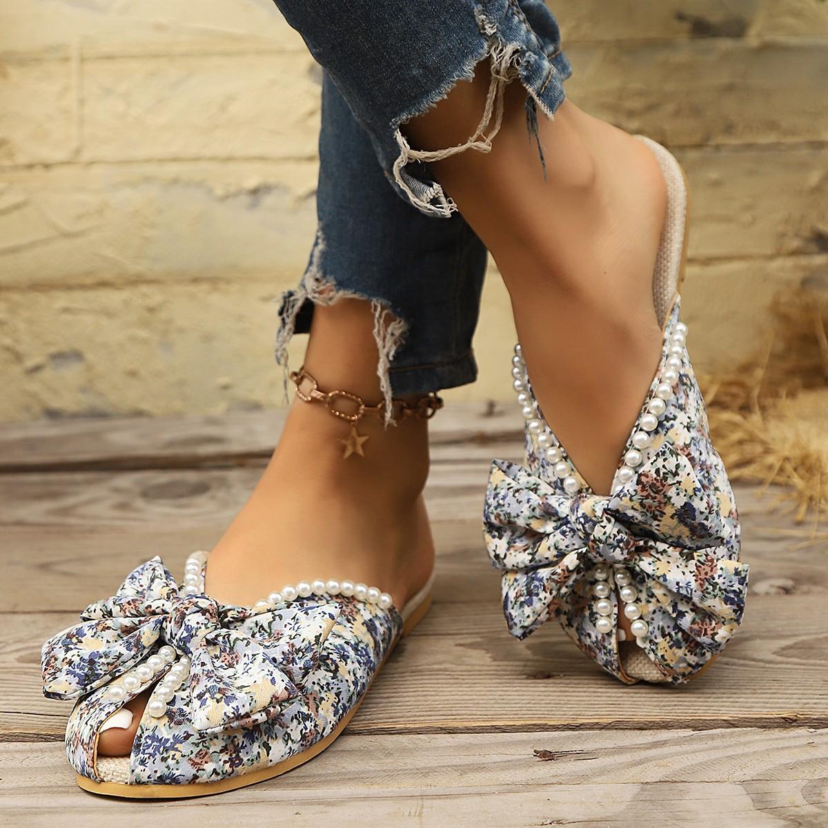 Large size bag head half slippers women s 2025 summer new fashion pearl bow flat bottom cool slippers women 36 светло-синий
Large size bag head half slippers women s 2025 summer new fashion pearl bow flat bottom cool slippers women 36 светло-синий