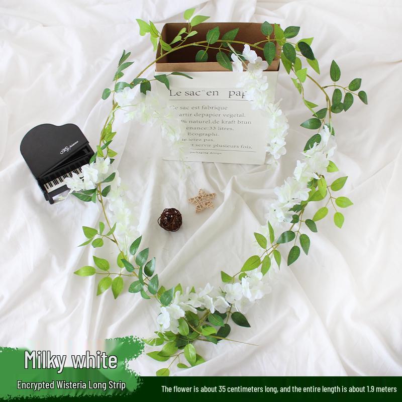 Wisteria Artificial Flower Vine Ceiling & Wall Decoration
Wisteria Artificial Flower Vine Ceiling & Wall Decoration