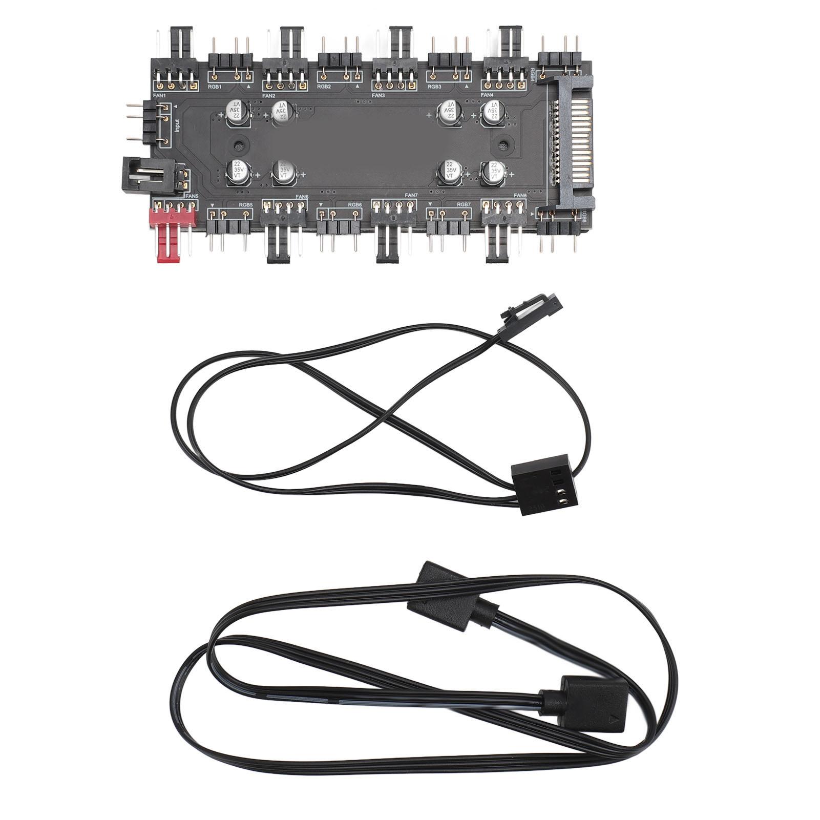 ARGB PWM концентратор 2 в 1, 8-контактний 5V 3-контактний ARGB концентратор та 8-контактний 12V 4-контактний PWM концентратор для розширення материнської плати
ARGB PWM концентратор 2 в 1, 8-контактний 5V 3-контактний ARGB концентратор та 8-контактний 12V 4-контактний PWM концентратор для розширення материнської плати