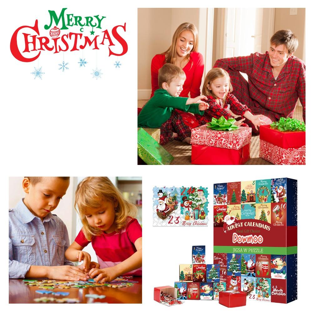 Santa Countdown Christmas Puzzle Paper Toy Gift Box New Surprise Calendar Puzzle Children
Santa Countdown Christmas Puzzle Paper Toy Gift Box New Surprise Calendar Puzzle Children