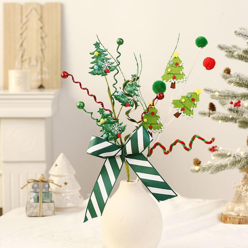 Christmas Tree Decoration Green Branch Candy Bell Bouquet for DIY Wreath Flower Arrangement Supplies Xmas New Year Decoration
Christmas Tree Decoration Green Branch Candy Bell Bouquet for DIY Wreath Flower Arrangement Supplies Xmas New Year Decoration