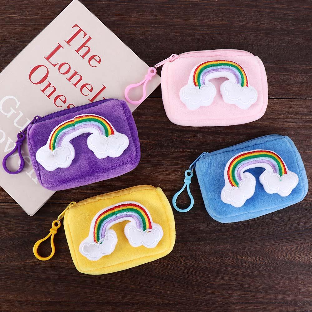 Mini Earphone Bag Plush Card Bag Cartoon Coin Purses Rainbow Plush Purse Plush Zipper Wallets фіолетовий
Mini Earphone Bag Plush Card Bag Cartoon Coin Purses Rainbow Plush Purse Plush Zipper Wallets фіолетовий