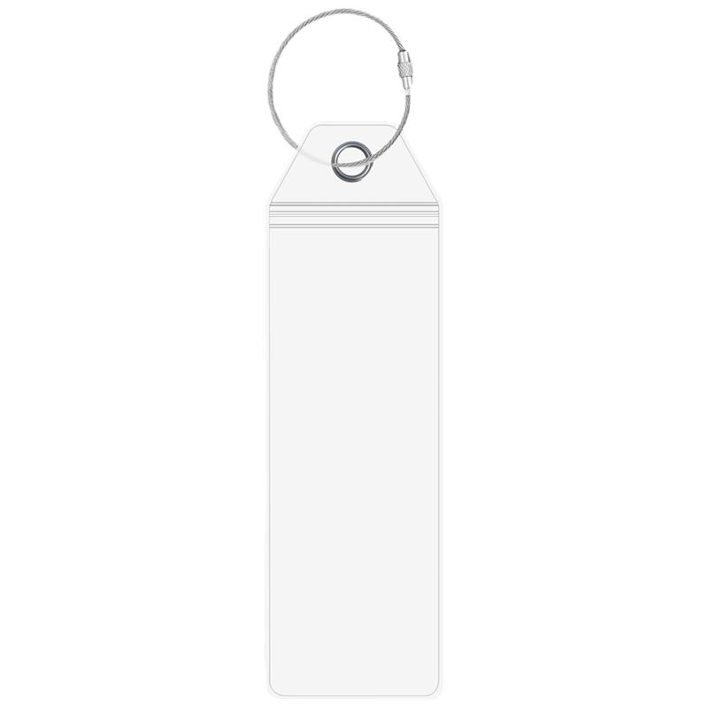 1-10pcs Cruise Luggage Tags Waterproof Self Sealing Transparent PVC Plastic Accessories Stainless Steel Ring Cruise Travel Tag
1-10pcs Cruise Luggage Tags Waterproof Self Sealing Transparent PVC Plastic Accessories Stainless Steel Ring Cruise Travel Tag