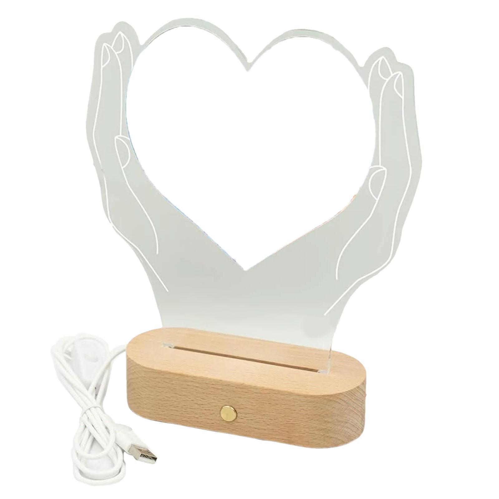 Unique 3D Photo Lamp For Couples Personalised Acrylic Night Light Photo Frame For Bedroom Decoration
Unique 3D Photo Lamp For Couples Personalised Acrylic Night Light Photo Frame For Bedroom Decoration