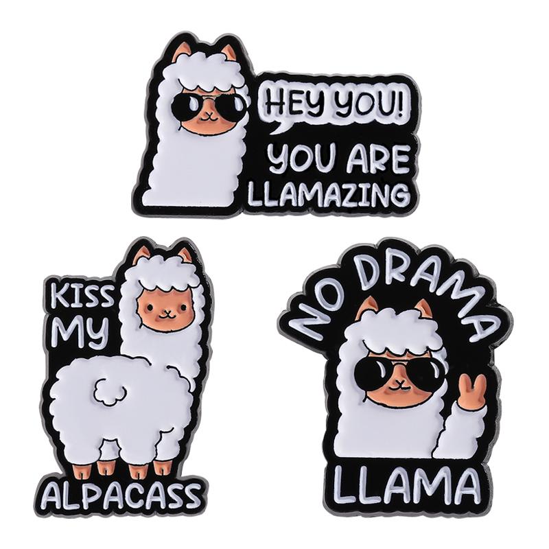 3-5pcs/set Cartoon Animal Series Enamel Pins Cute Cat Apaca Frog sci-fi Movie Dinosaurs Brooches Lapel Badge Funny Jewelry Gifts
3-5pcs/set Cartoon Animal Series Enamel Pins Cute Cat Apaca Frog sci-fi Movie Dinosaurs Brooches Lapel Badge Funny Jewelry Gifts