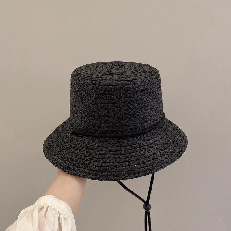 New Fashion Handmade Raffia Fisherman Hat Women s Wide Brim Bucket Black Coffee Vintage Straw Cap Sun Hat Beach Designer Hats 54-58cm чорний
New Fashion Handmade Raffia Fisherman Hat Women s Wide Brim Bucket Black Coffee Vintage Straw Cap Sun Hat Beach Designer Hats 54-58cm чорний