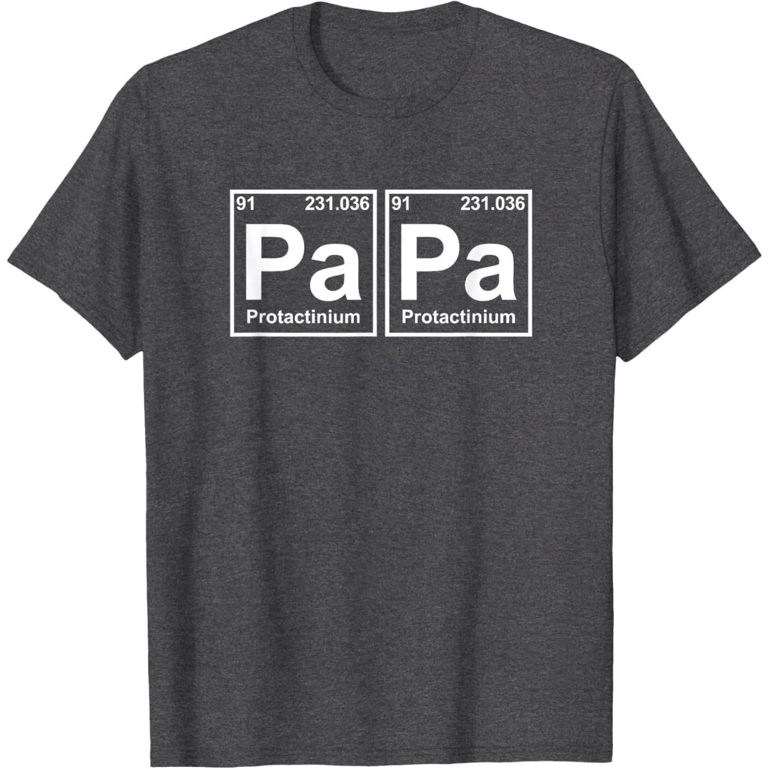 PaPa Periodic Table Chemistry Father s Day Funny Graphic Tee Short Sleeve T-Shirt - Men s Summer Cotton Graphic Tee S разноцветный
PaPa Periodic Table Chemistry Father s Day Funny Graphic Tee Short Sleeve T-Shirt - Men s Summer Cotton Graphic Tee S разноцветный
