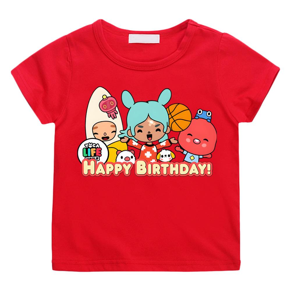 Toca Boca World Kawaii 100%Cotton T-shirts High Quality style Short Sleeve BoysGirls Children T Shirt Graphic Printing Camisetas anime shirt 100 червоний
Toca Boca World Kawaii 100%Cotton T-shirts High Quality style Short Sleeve BoysGirls Children T Shirt Graphic Printing Camisetas anime shirt 100 червоний