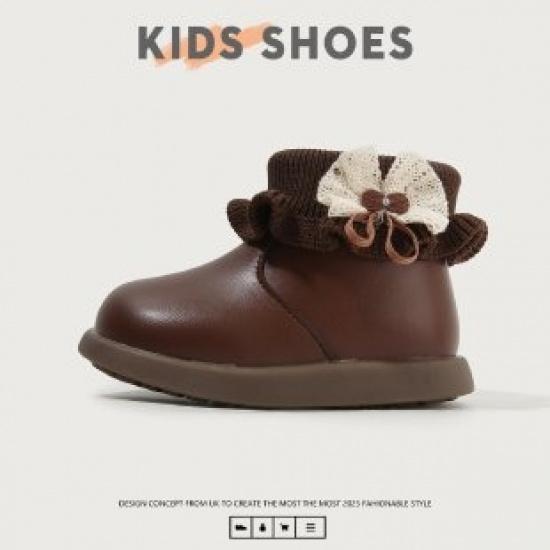 Baby Girl Princess Shoes, New Autumn and Winter Style, Girls Lace Short Boots, Infant Toddler Walking Shoes, Fleece-Lined Small Leather Boots, Sock 25Code коричневий
Baby Girl Princess Shoes, New Autumn and Winter Style, Girls Lace Short Boots, Infant Toddler Walking Shoes, Fleece-Lined Small Leather Boots, Sock 25Code коричневий