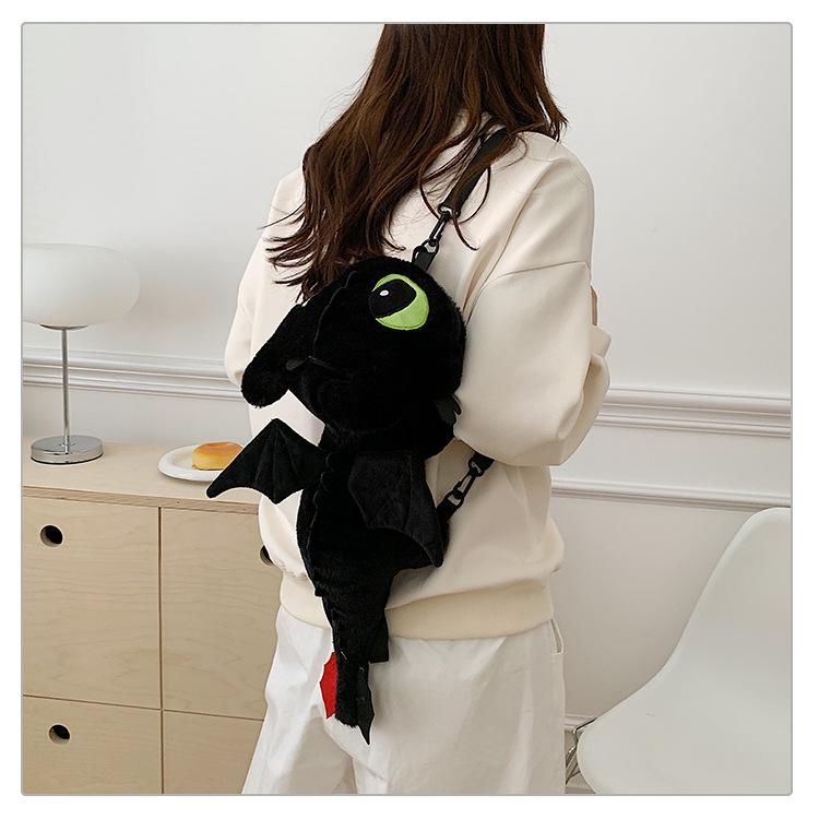 Як приручити дракона Беззубик Плюшевий рюкзак та сумка через плече - Милий подарунок для батьків та дітей
Як приручити дракона Беззубик Плюшевий рюкзак та сумка через плече - Милий подарунок для батьків та дітей