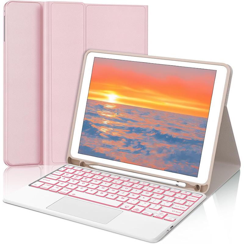 11th Gen iPad 11-inch Leather Case with Backlit Keyboard & Pen Slot For iPad Pro 11 (2018-2022)
11th Gen iPad 11-inch Leather Case with Backlit Keyboard & Pen Slot For iPad Pro 11 (2018-2022)