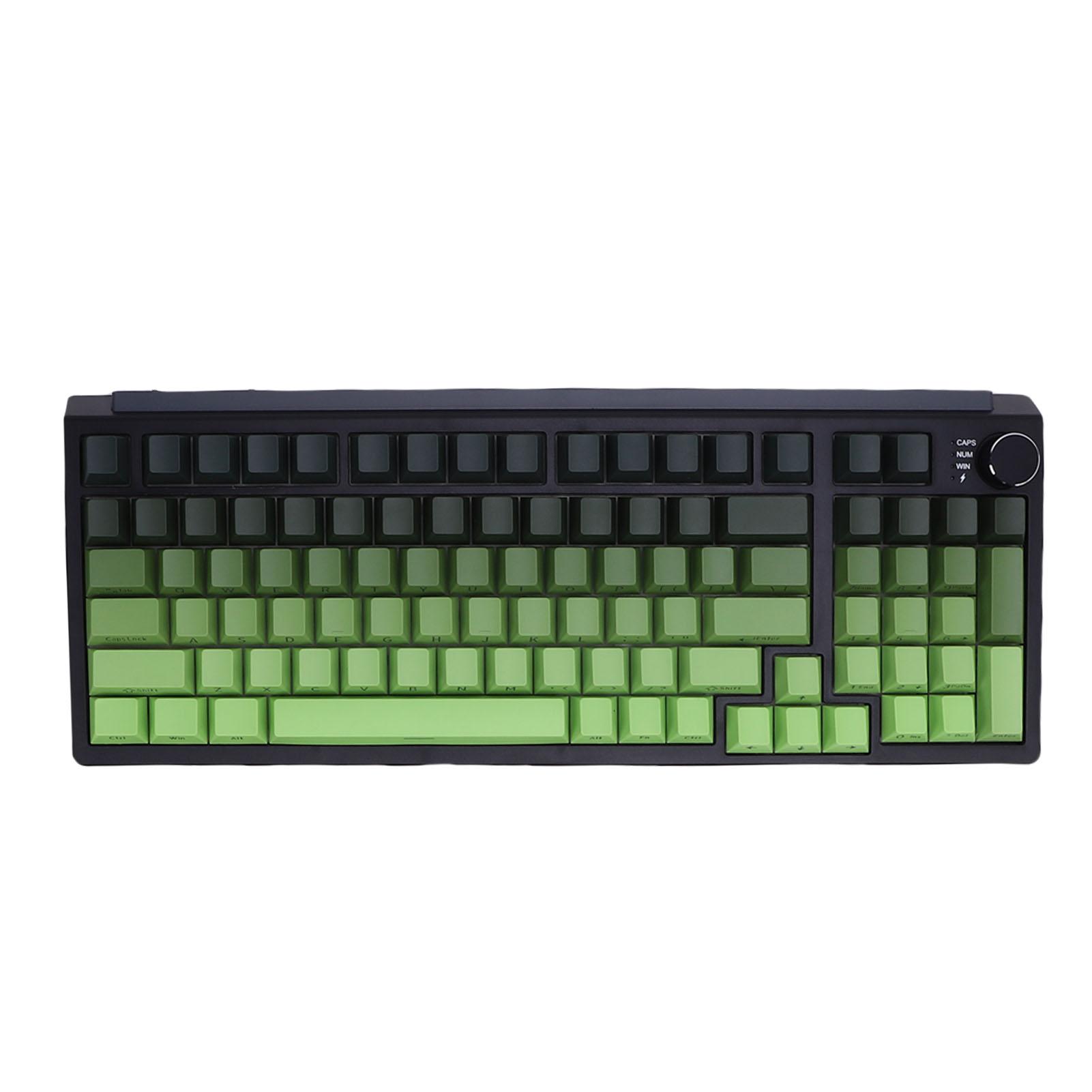 Беспроводная механическая клавиатура 98 клавиш Bluetooth 2.4G USB C Настраиваемый переключатель с возможностью горячей замены RGB-подсветка 75% Компактная
Беспроводная механическая клавиатура 98 клавиш Bluetooth 2.4G USB C Настраиваемый переключатель с возможностью горячей замены RGB-подсветка 75% Компактная