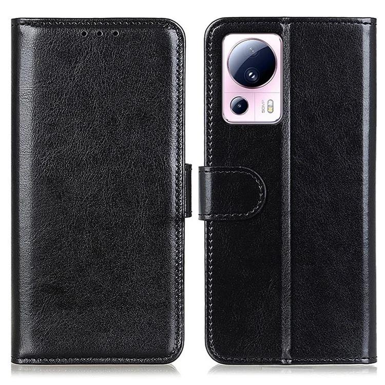 Phone Leather Case for Xiaomi 13 Lite / Civi 2 5G Wallet Stand Crazy Horse Texture Cell Phone Cover
Phone Leather Case for Xiaomi 13 Lite / Civi 2 5G Wallet Stand Crazy Horse Texture Cell Phone Cover
