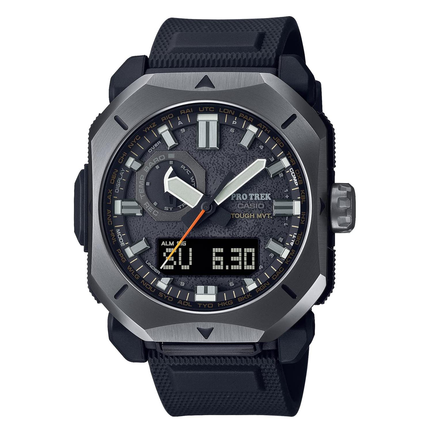 Casio Pro Trek PRW-6900Y-1JF Men s Solar Radio Wave Watch Black Biomass Plastic Climber Line Japan Model
Casio Pro Trek PRW-6900Y-1JF Men s Solar Radio Wave Watch Black Biomass Plastic Climber Line Japan Model