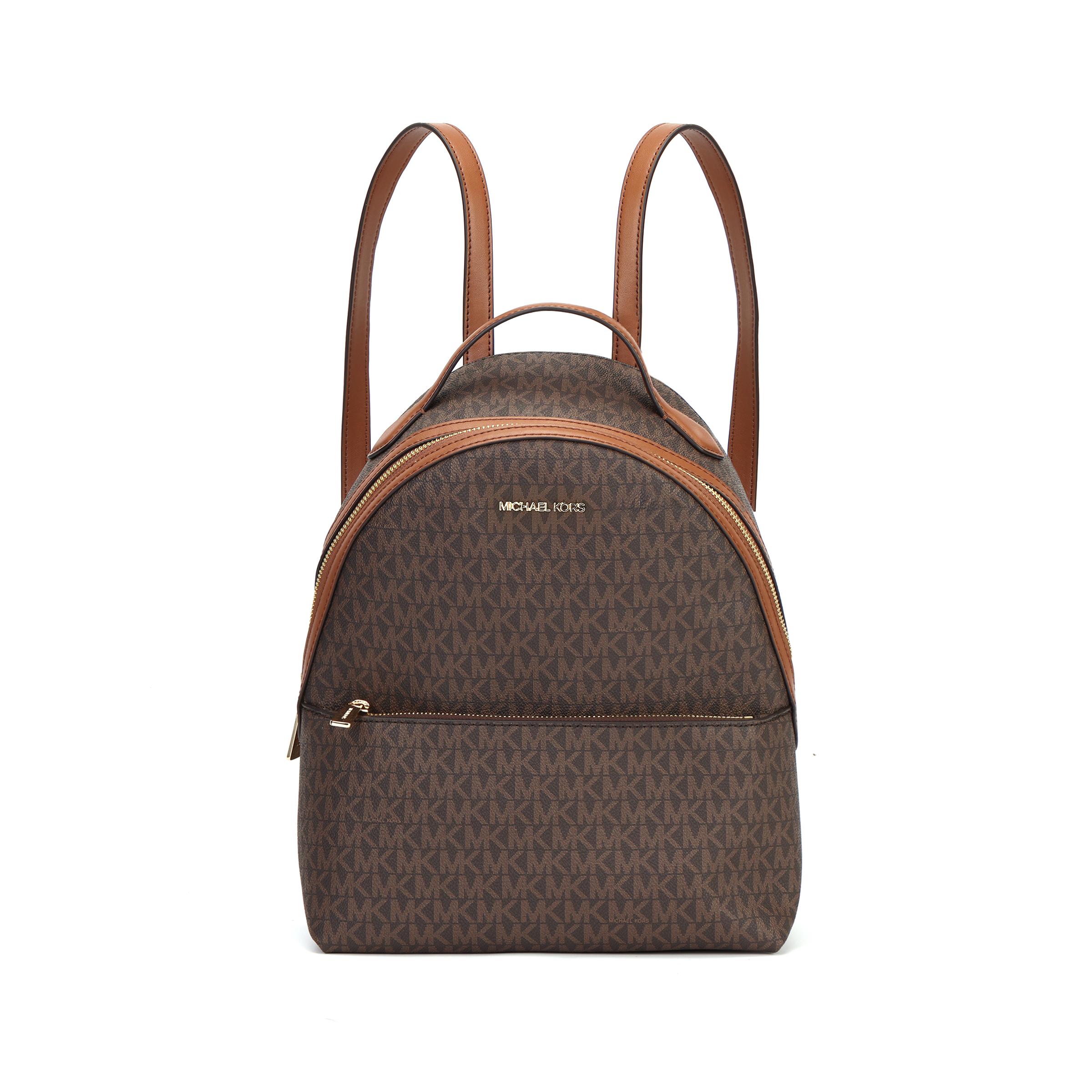 Michael Kors Sheila Classic Monogram Zip Closure Coated Canvas Backpack Women Backpack Gold Brown 35F3G6HB6B-BROWN Basic Set (Bag+Dust Bag)
Michael Kors Sheila Classic Monogram Zip Closure Coated Canvas Backpack Women Backpack Gold Brown 35F3G6HB6B-BROWN Basic Set (Bag+Dust Bag)