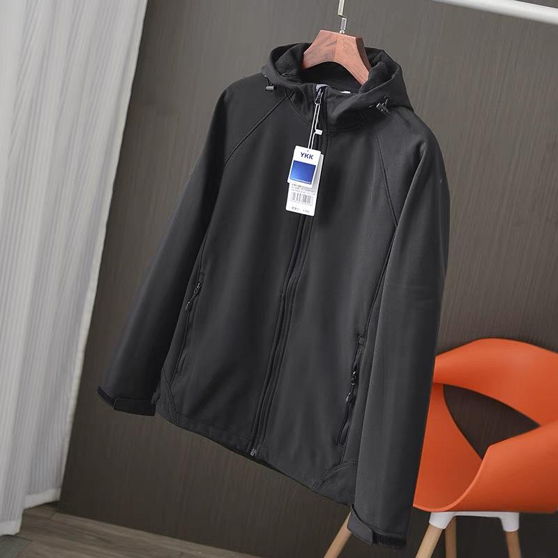 Spring & Autumn Solid Color Softshell Jacket - Water-Repellent, Windproof, Breathable, Plus Size, Unisex Outdoor & Fishing Wear XL чёрный
Spring & Autumn Solid Color Softshell Jacket - Water-Repellent, Windproof, Breathable, Plus Size, Unisex Outdoor & Fishing Wear XL чёрный